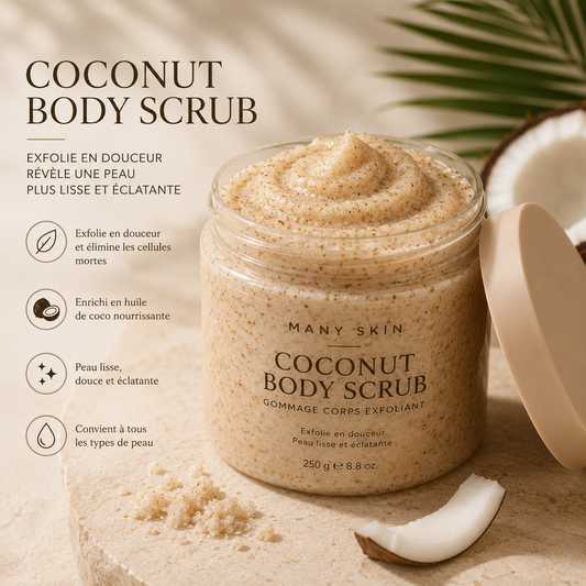 Many Skin – Coconut Body Scrub